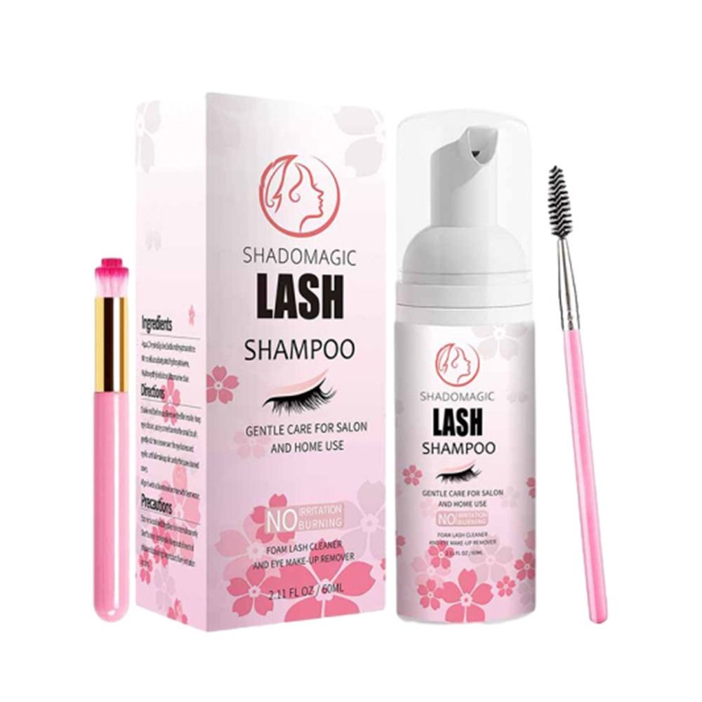 Eyelash Extension Foam Cleanser - 부드럽고 섬세한 속눈썹 세척 무스, 저자극