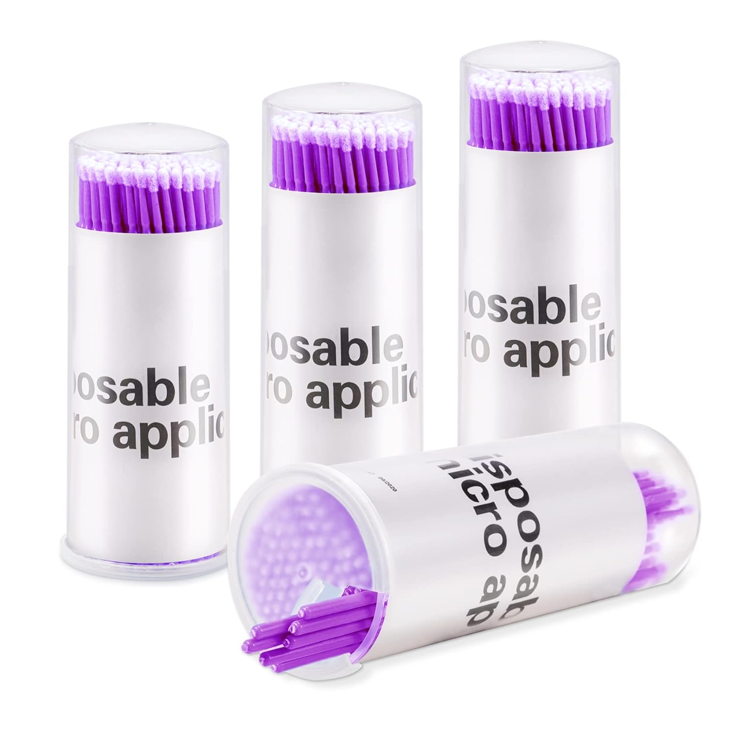 Micro Brush Applicator - 속눈썹 연장용 마이크로 면봉, 마이크로 어플리케이터,