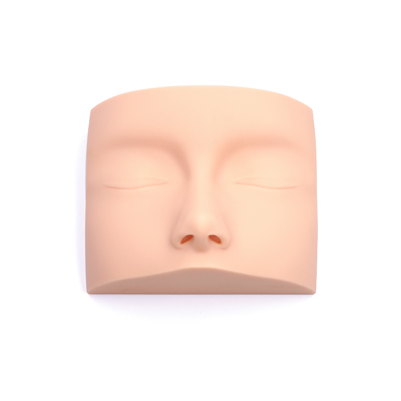 Eyelash Extension Model - 실리콘 얼굴 메이크업 모델, 3D 속눈썹
