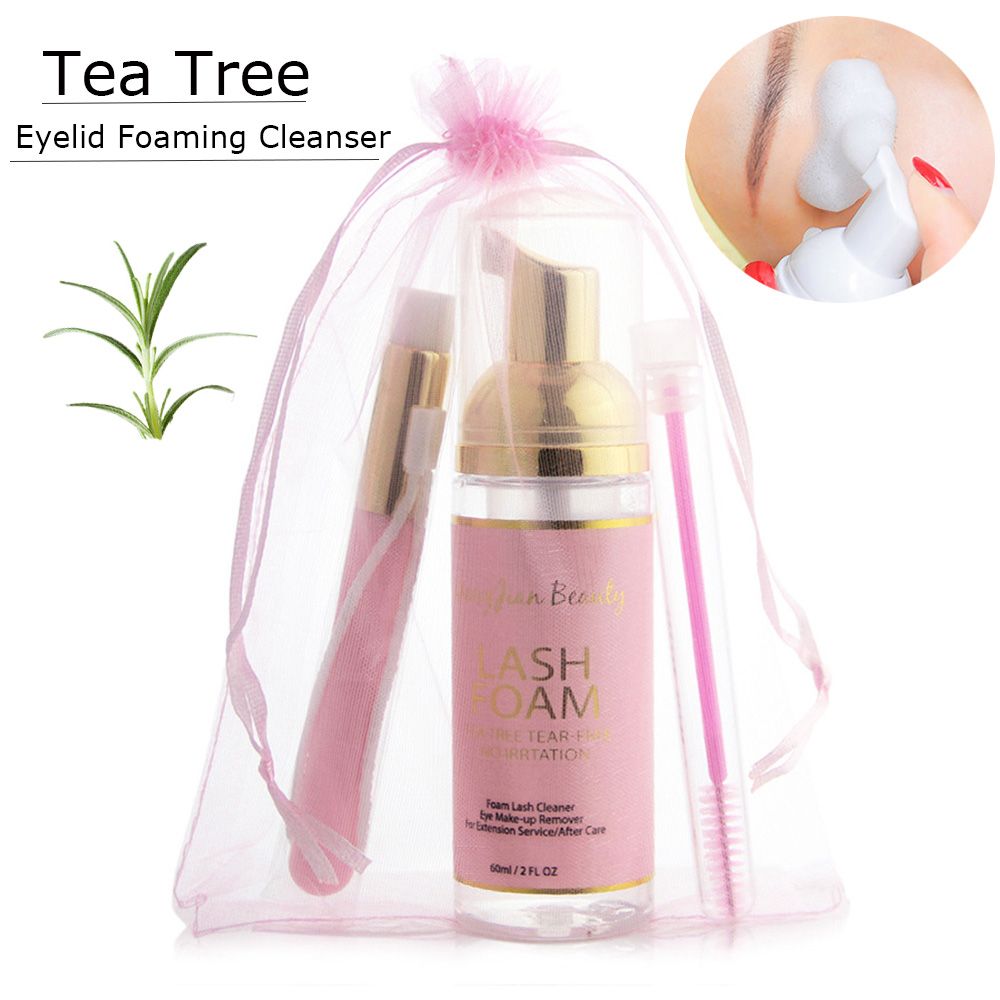 Eyelash Extension Foam Cleanser - 천연 속눈썹 비자극성 속눈썹 폼 샴푸,