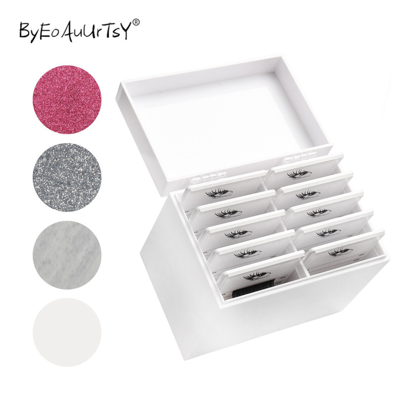 Eyelash Extension Aftercare - 개별 속눈썹 볼륨 디스플레이 스탠드, 5/10