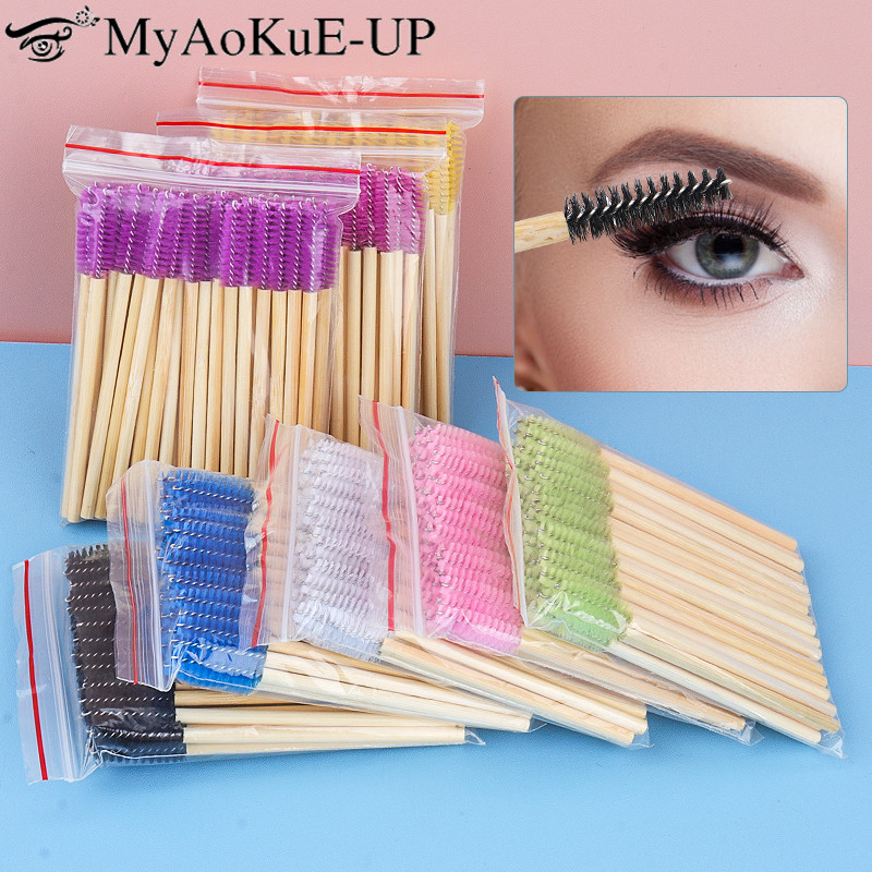 Micro Brush Applicator - 일회용 속눈썹 브러시 어플리케이터, 속눈썹 연장