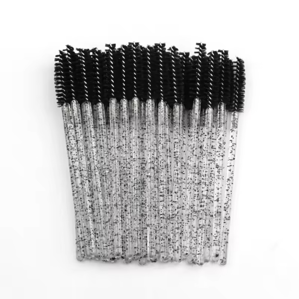Eyelash Extension Salon - 50-100PCS 크리스탈 속눈썹 브러쉬 빗 전문