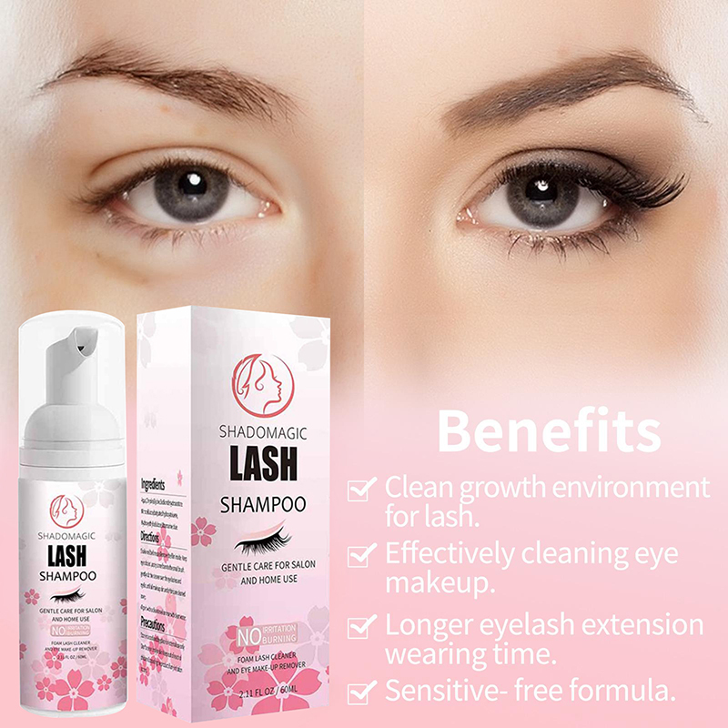 【A】60ML 속눈썹 마스카라 봉용 빠른 세척 속눈썹  - Eyelash Extension Foam Cleanser 리뷰 및 가격