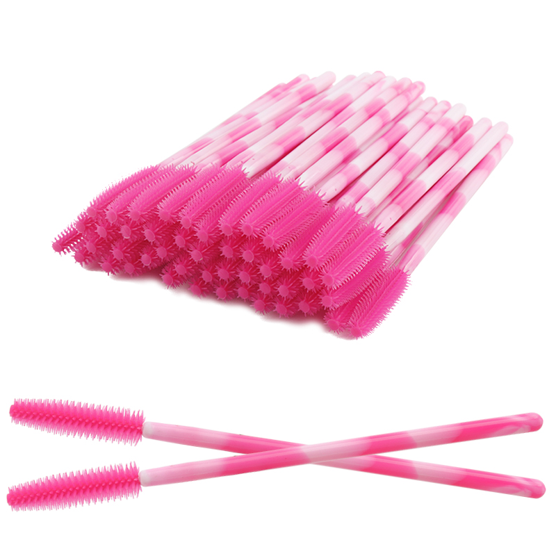 50/100Pcs 일회용 실리콘 속눈썹 브러쉬 컬러 아 - Micro Brush Applicator 리뷰 및 가격