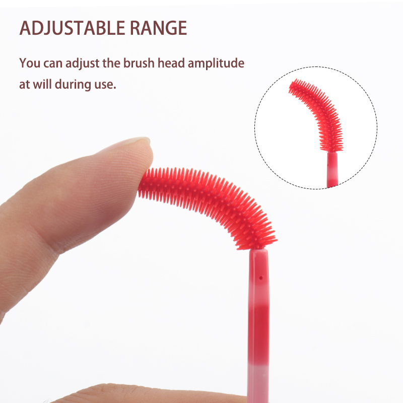 50/100Pcs 일회용 실리콘 속눈썹 브러쉬 컬러 아 - Micro Brush Applicator 리뷰 및 가격