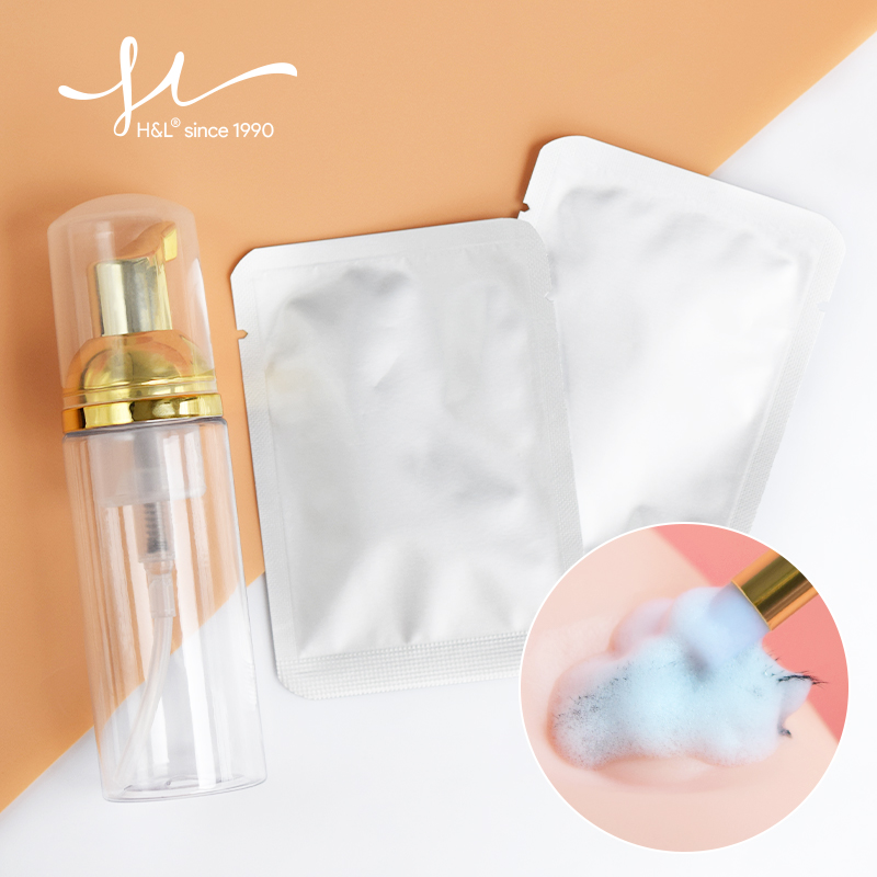 H & L 5ml 속눈썹 샴푸 농축 속눈썹 젠틀 클렌징 - Eyelash Extension Foam Cleanser 리뷰 및 가격