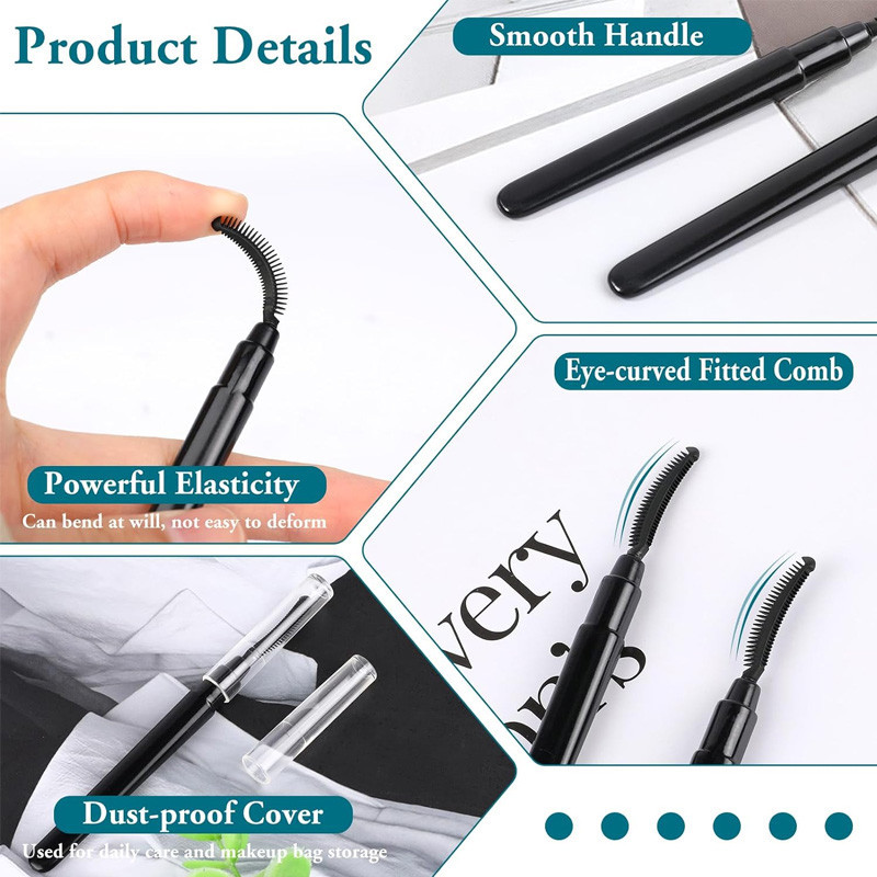 실리콘 속눈썹 브러쉬 눈썹 어플리케이터 휴대용 속눈썹  - Micro Brush Applicator 리뷰 및 가격