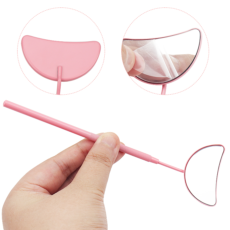 1pcs 속눈썹 연장 거울 달 모양의 분리형 스테인레스 - Eyelash Extension Aftercare 리뷰 및 가격