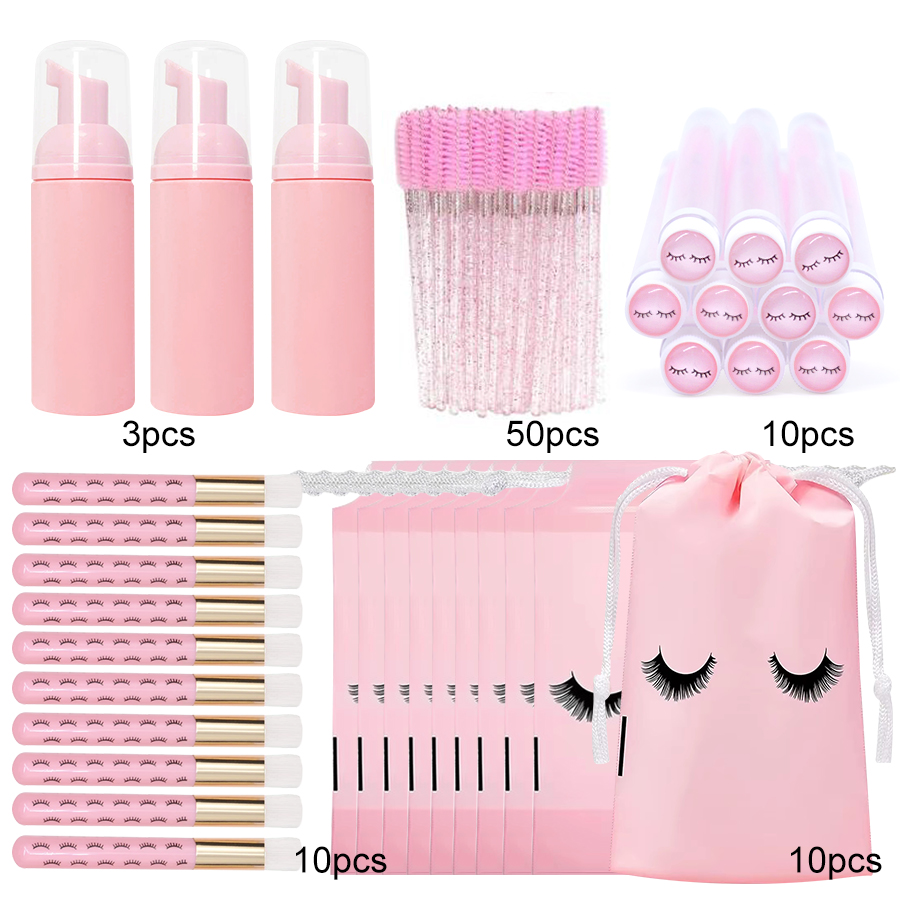 83개 속눈썹 샴푸 병 브러쉬 세트 (속눈썹 연장용 부 - Eyelash Extension Aftercare 리뷰 및 가격