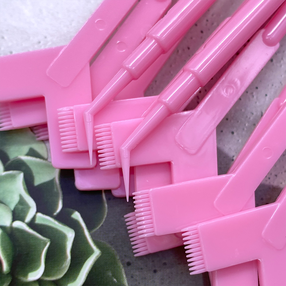 10/20/30Pcs 재사용 가능한 Y 모양 속눈썹 퍼 - Micro Brush Applicator 리뷰 및 가격