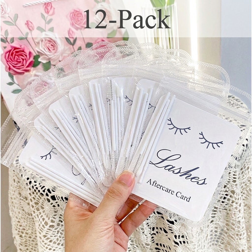 고객용 속눈썹 애프터케어 키트 12개입 (속눈썹 애프터 - Eyelash Extension Aftercare 리뷰 및 가격