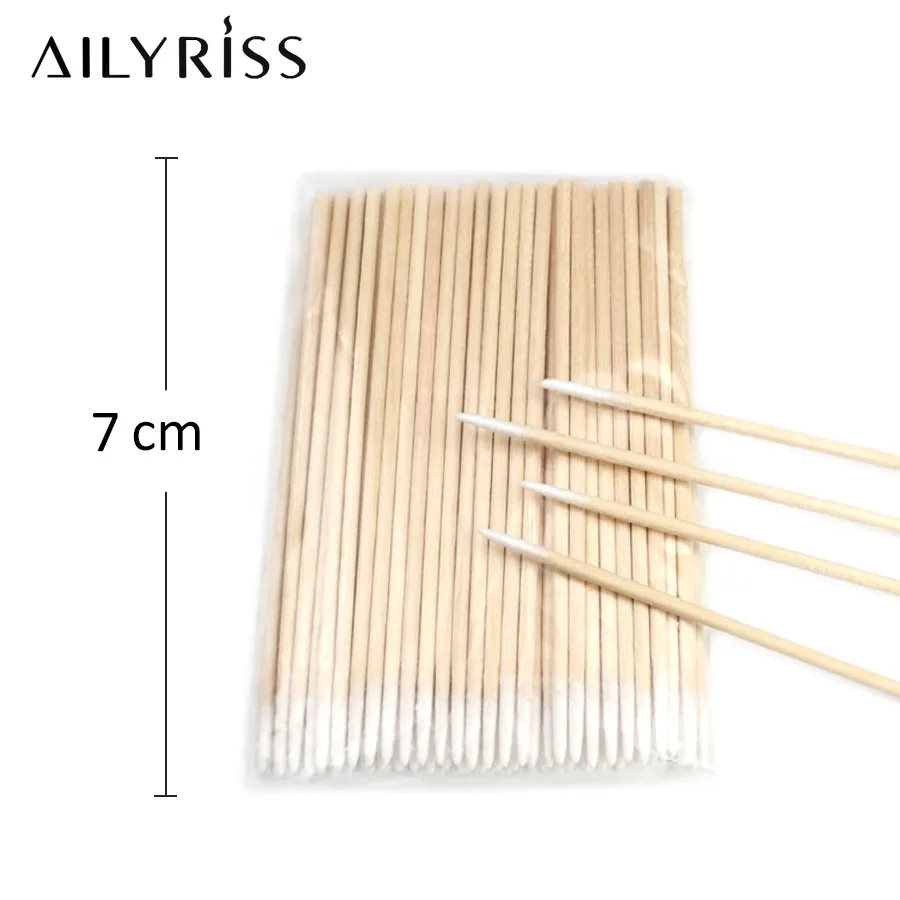 100 개/몫 일회용 속눈썹 브러쉬 면봉 마이크로 브러 - Micro Brush Applicator 리뷰 및 가격
