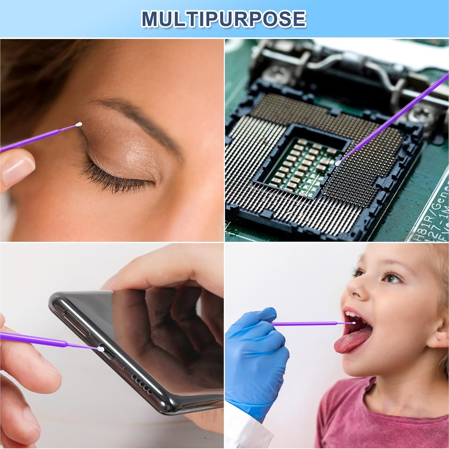 속눈썹 연장용 마이크로 면봉, 마이크로 어플리케이터,  - Micro Brush Applicator 리뷰 및 가격