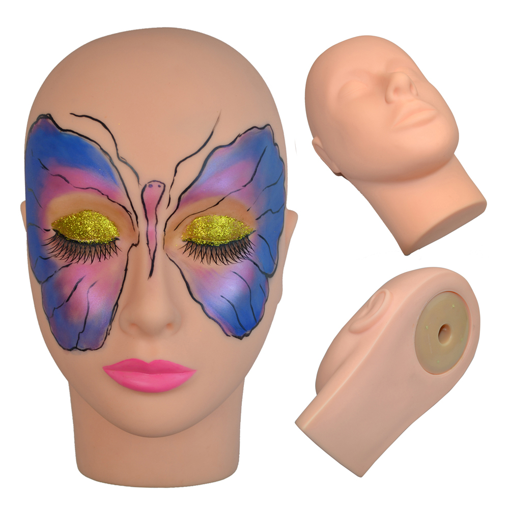 속눈썹 연장 연습용 마네킹 헤드 - 마사지 기능이 있는 - Eyelash Extension Model 리뷰 및 가격