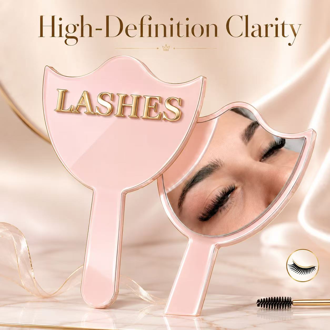 HD 글래스 속눈썹 연장용 손잡이 거울, 속눈썹 아티스 - Eyelash Extension Aftercare 리뷰 및 가격