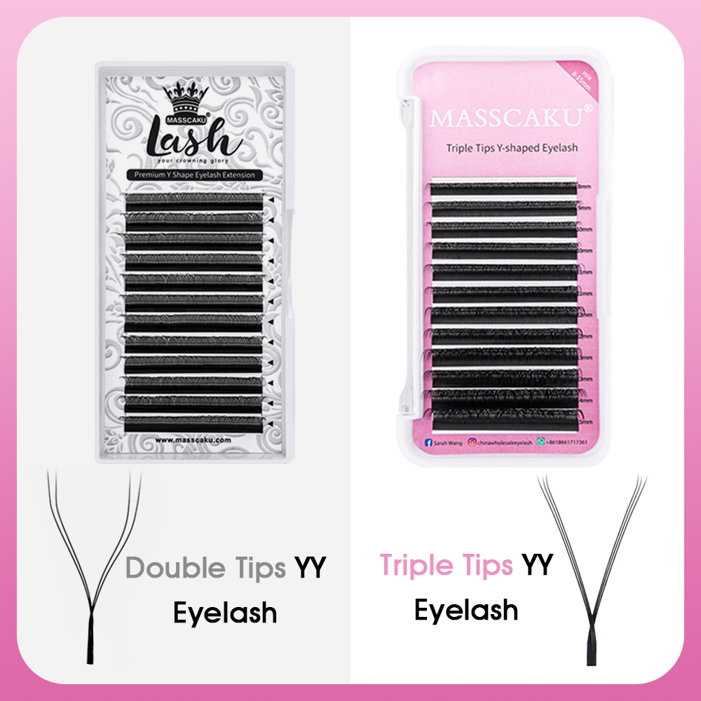 뜨거운 판매 Masscaku YY 모양 속눈썹 확장 미 - Eyelash Extension Volume Styles 리뷰 및 가격