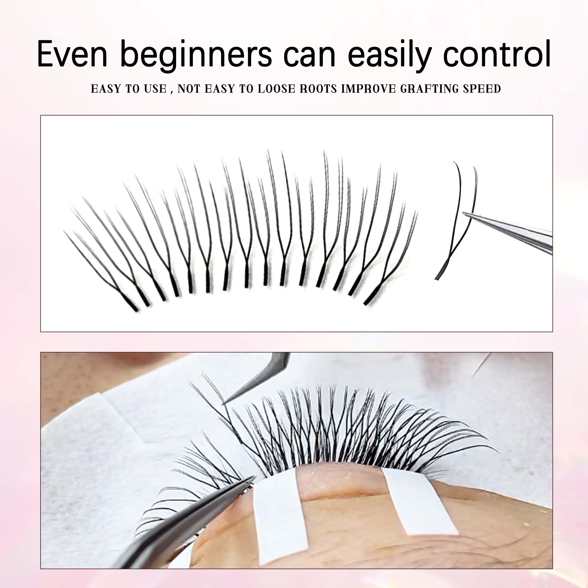 CoMango U 자형 평행 꽃 속눈썹 U 스타일 YY - Eyelash Extension Volume Styles 리뷰 및 가격