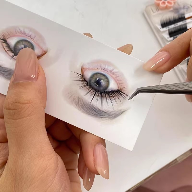 초보자를 위한 재사용 가능한 속눈썹 매핑 카드 - 속눈 - Eyelash Extension Aftercare 리뷰 및 가격