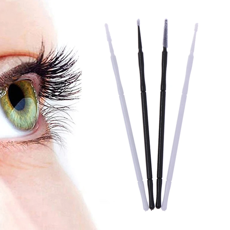 100Pcs 전문 일회용 속눈썹 연장 마이크로 브러쉬  - Eyelash Extension Salon 리뷰 및 가격