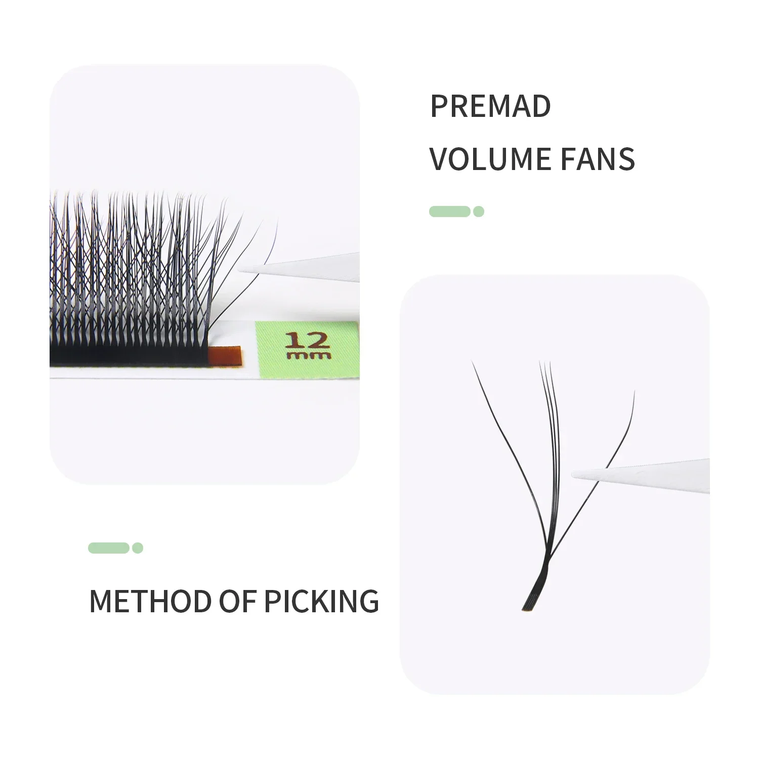 GLAMLASH 3D W 3 코어 모양 속눈썹 확장 미 - Eyelash Extension Volume Styles 리뷰 및 가격