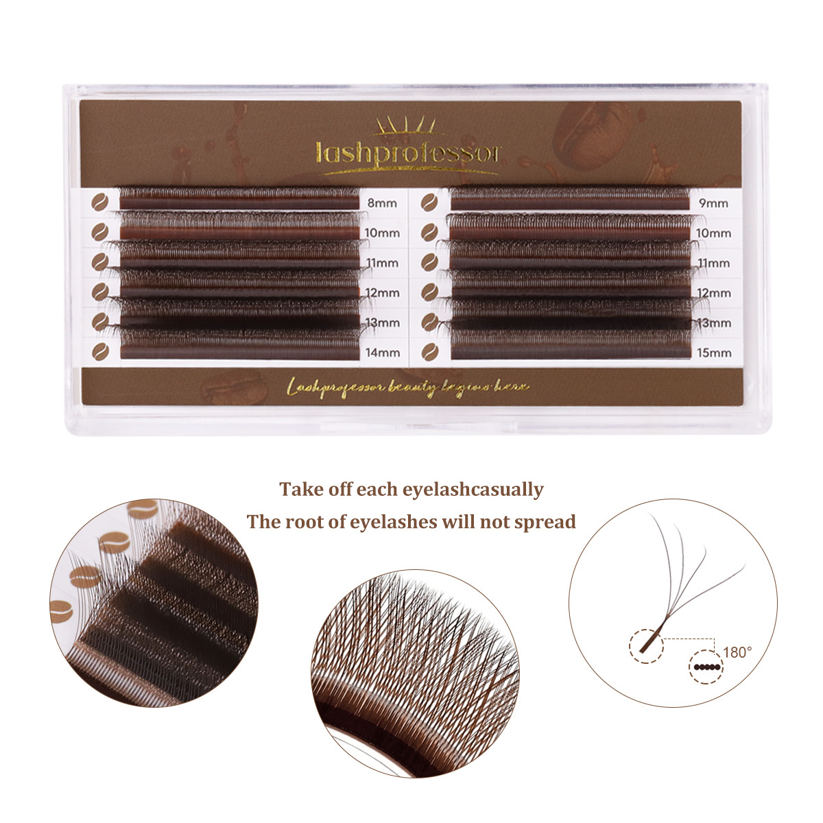 래쉬프로페셔널 브라운 4D W형 속눈썹 연장 핸드메이드 - Eyelash Extension Volume Styles 리뷰 및 가격