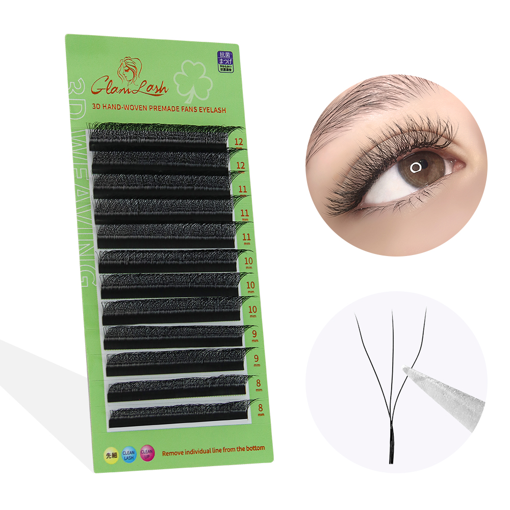 GLAMLASH W 모양 속눈썹 연장 3D4D5D 미리 - Eyelash Extension Volume Styles 리뷰 및 가격