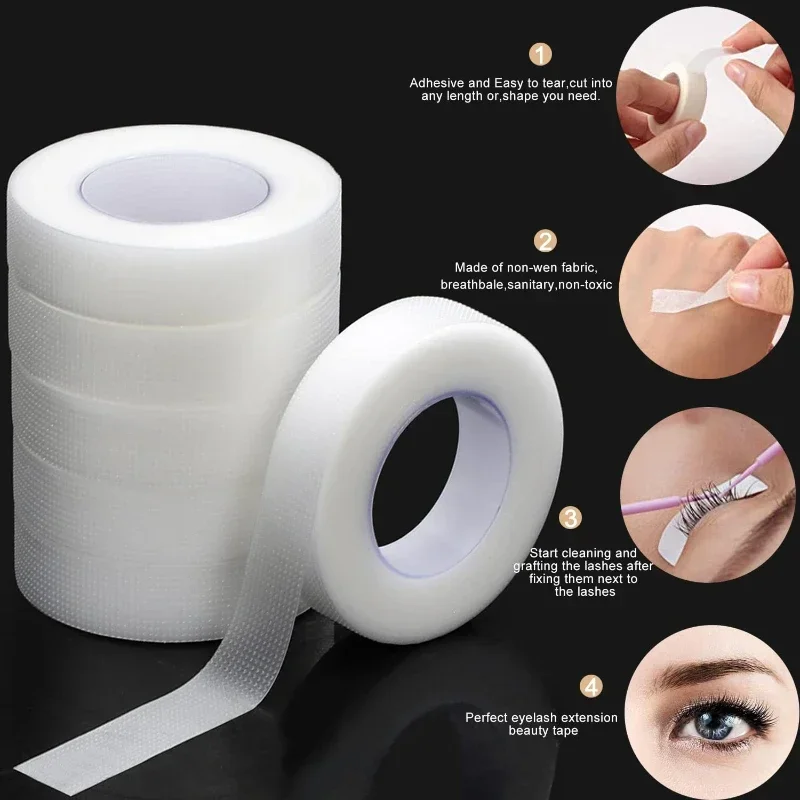 투명한 미세공기 통기성 원단 속눈썹 테이프 9M 10야 - Tape Breathable Lash 리뷰 및 가격