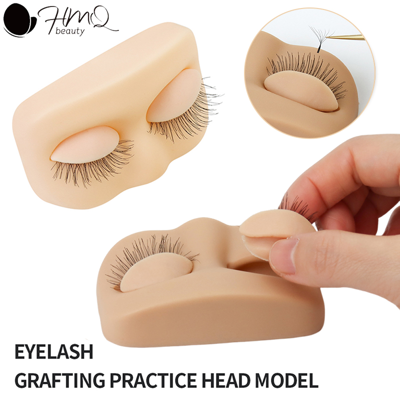 탈착식 눈꺼풀이 있는 속눈썹 연장 연습 헤드, 평면 마 - Eyelash Extension Model 리뷰 및 가격