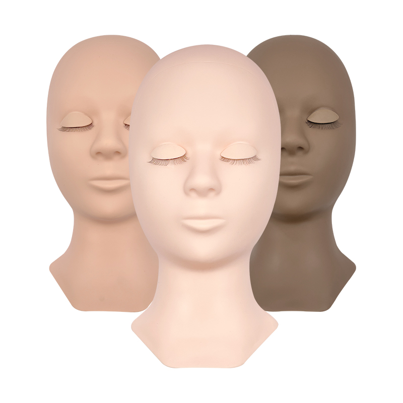 속눈썹 연장 훈련 연습 헤드 플랫 소프트 현실적인 마네 - Eyelash Extension Model 리뷰 및 가격