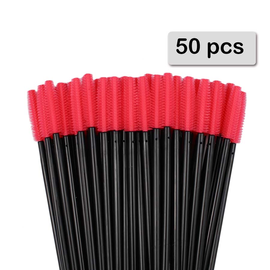 50pcs 실리콘 마스카라 완드 애플리케이터 일회용 속 - Micro Brush Applicator 리뷰 및 가격