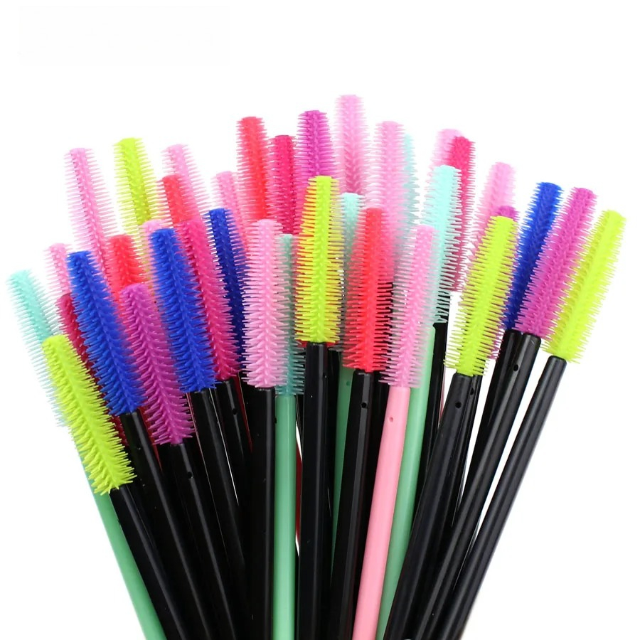 50pcs 실리콘 마스카라 완드 애플리케이터 일회용 속 - Micro Brush Applicator 리뷰 및 가격