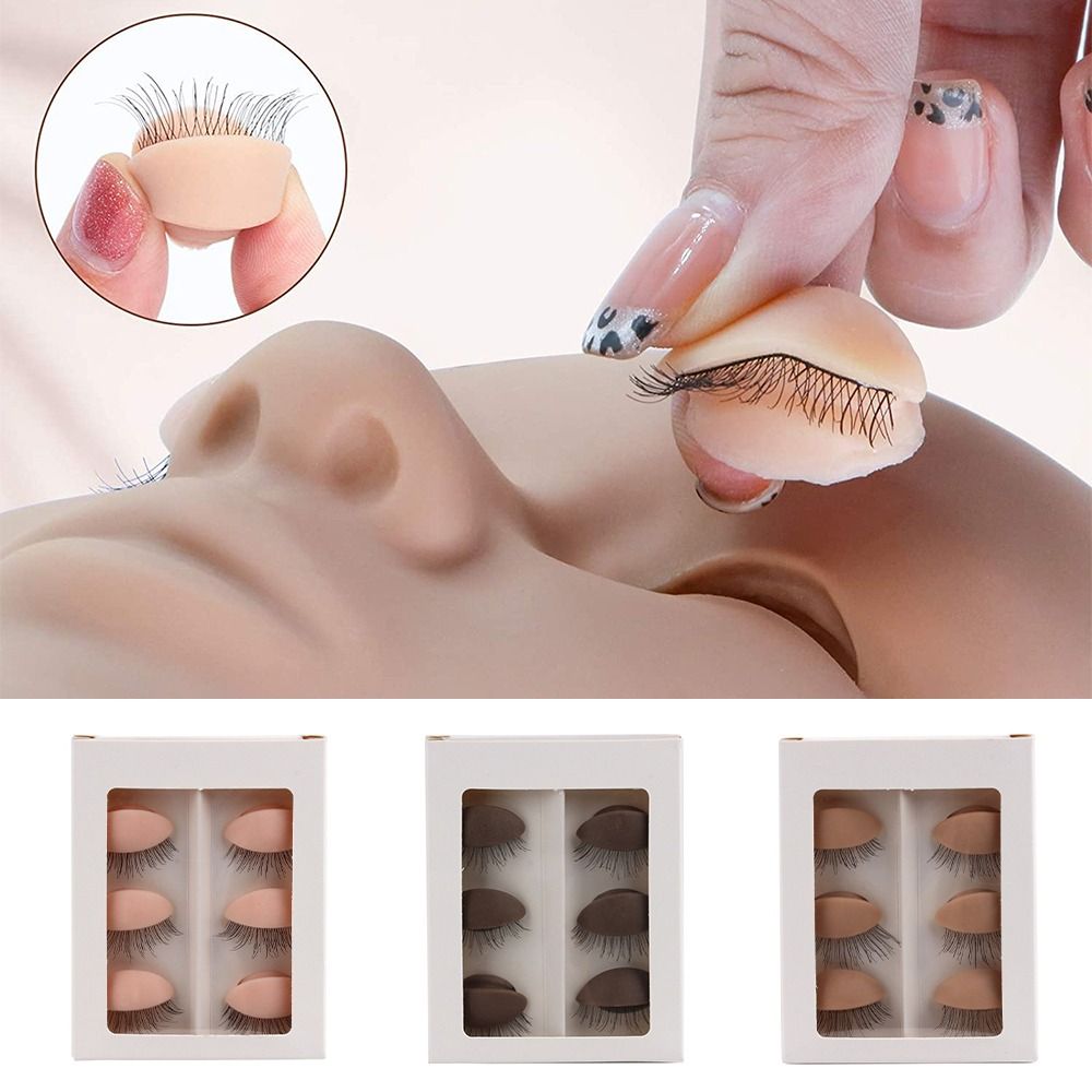 초보자용 다기능 트레이닝 속눈썹 연습 헤드, 속눈썹 연 - Eyelash Extension Model 리뷰 및 가격