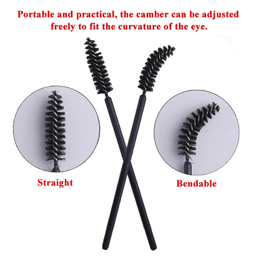100Pcs 일회용 마이크로 속눈썹 빗 브러시 스풀러  - Micro Brush Applicator 리뷰 및 가격