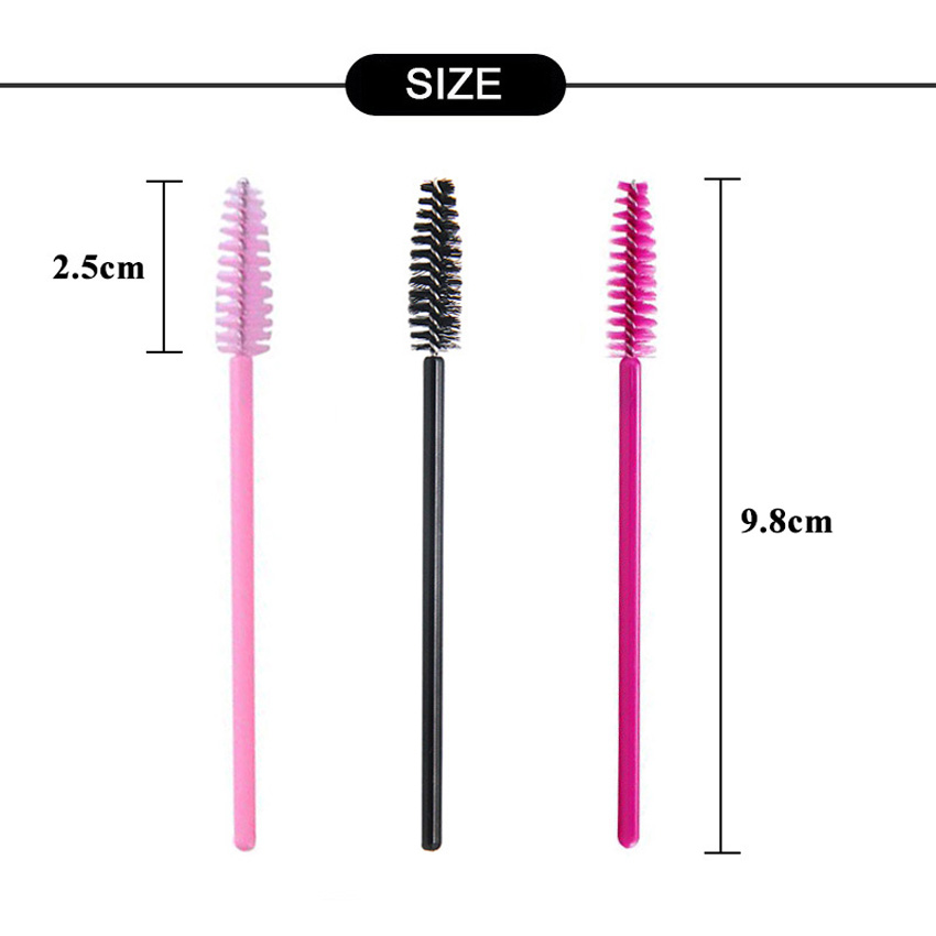 100Pcs 일회용 마이크로 속눈썹 빗 브러시 스풀러  - Micro Brush Applicator 리뷰 및 가격